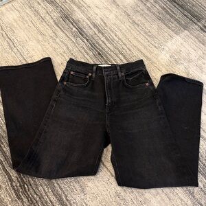 AGOLDE REN Washed Black Jeans